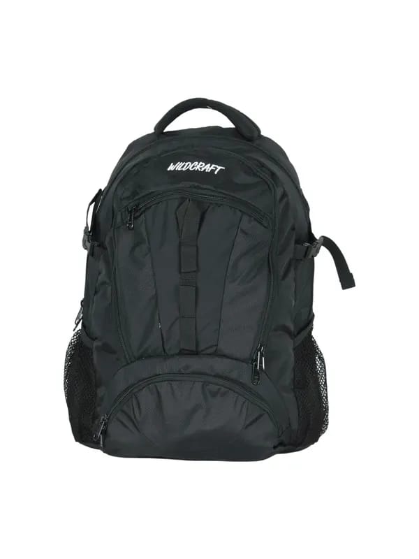Wildcraft Unisex Black Backpack