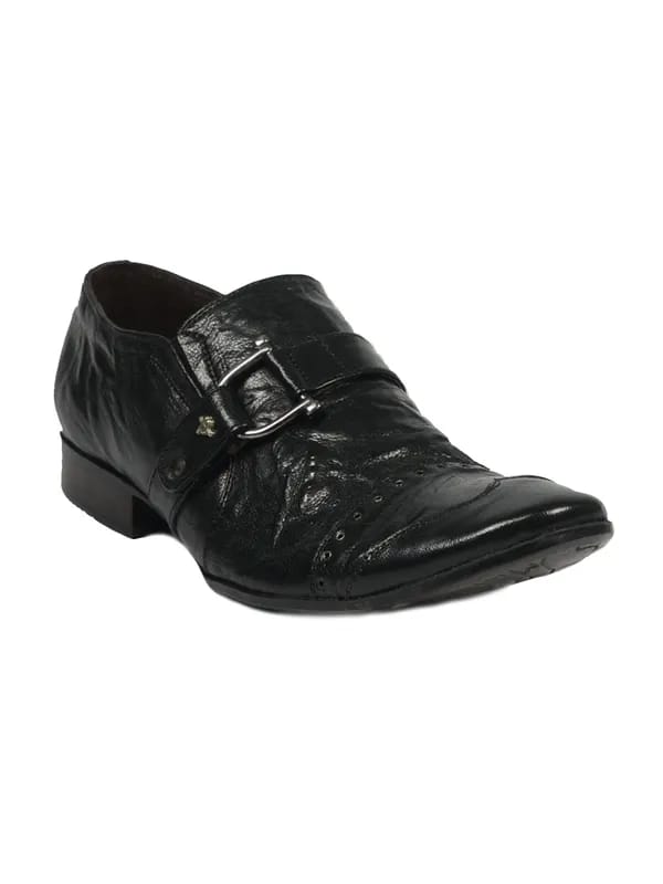 Provogue Men's Formal Black Shoe