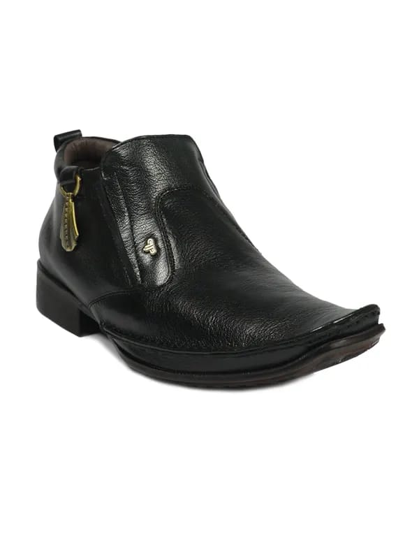 Provogue Men's Formal Black Shoe