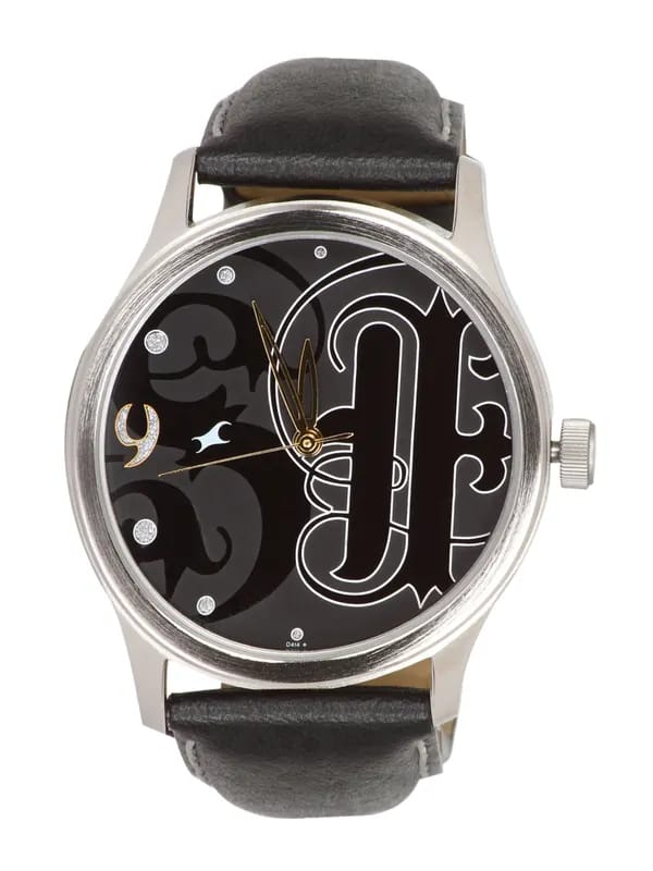 Fastrack Men Hip Hop Analog Steel Black Watch