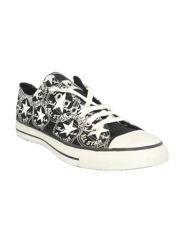 Converse Unisex Chuck Logo Print Black Canvas