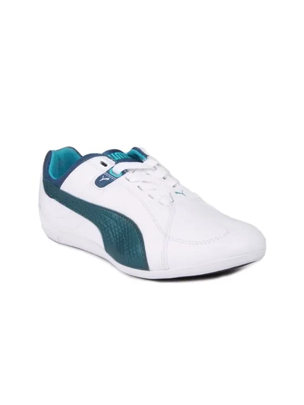 Puma Women Track Cat Basic White Casual Shoes