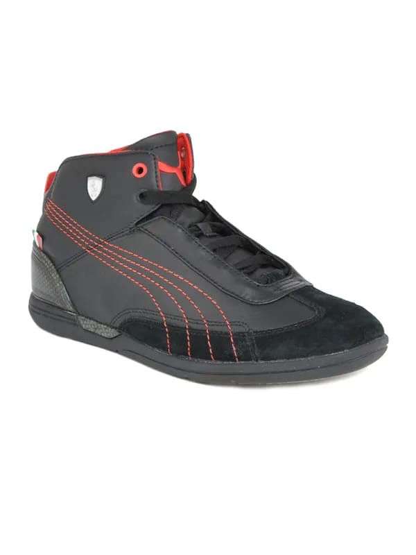 Puma Men D Force Mid SF Black Casual Shoes