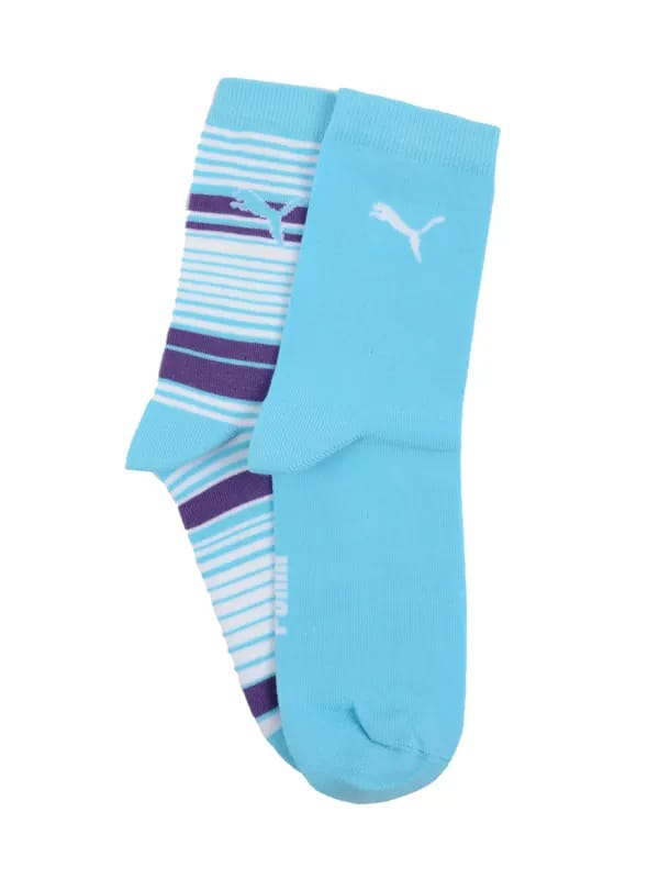 Puma Unisex Foundation Blue Socks