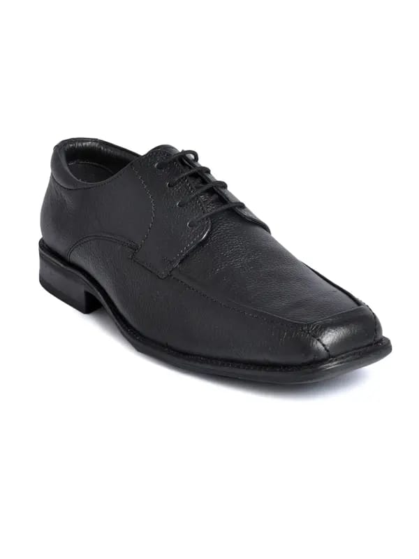 Hush Puppies Men Jungle Black Formal Shoes