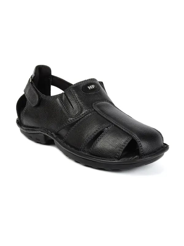 Hush Puppies Men Decent Black Sandals