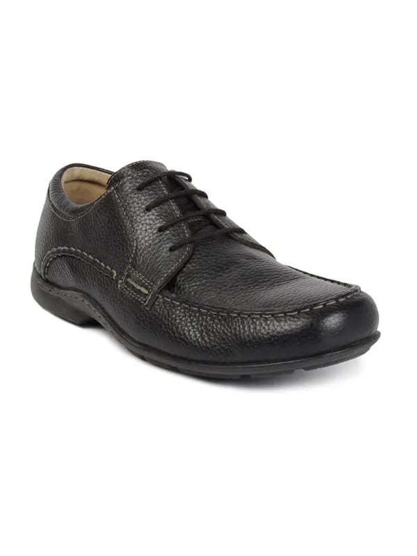 Hush Puppies Men Chevelle Black Formal Shoes