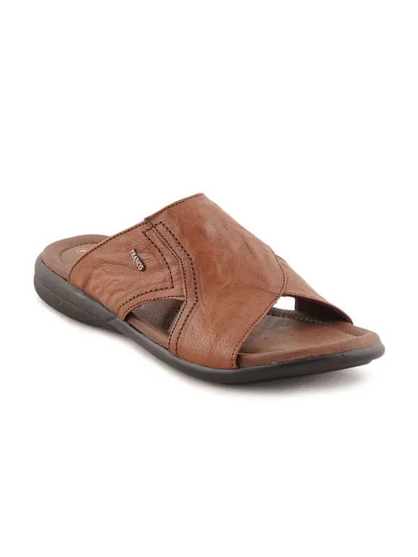 Franco Leone Men Casual Brown Sandals