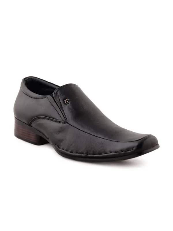 Lee Cooper Men Formal Black Shoes