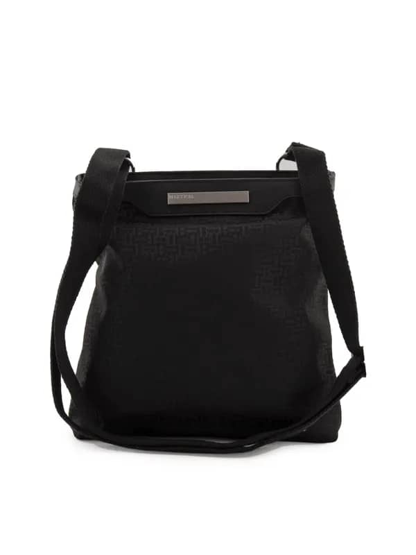 United Colors of Benetton Women Solid Black Handbags