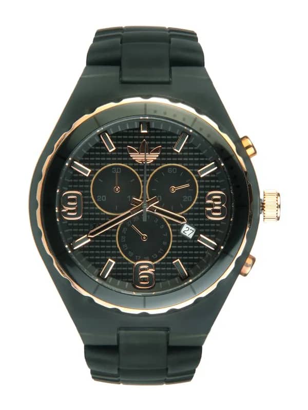 ADIDAS Originals Unisex Black Dial Chronograph Watch ADH2571