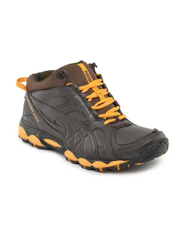 Puma Men Fox Mid Brown Sports Shoe