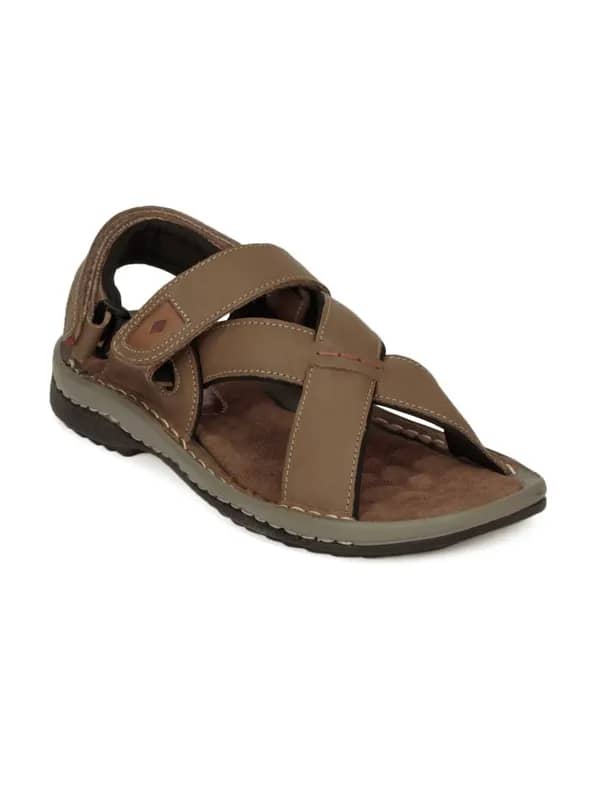 Lee Cooper Men Brown Sandals