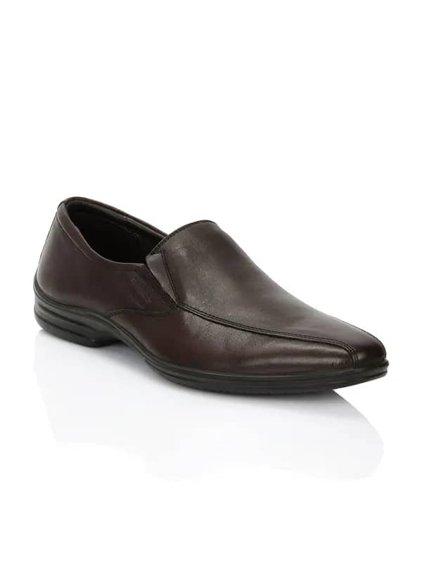 Franco Leone Men Brown Formal Shoes