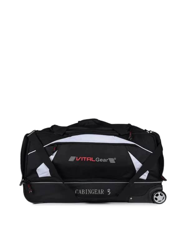 Vital Gear Unisex Cabin Gear Black Duffle Bag
