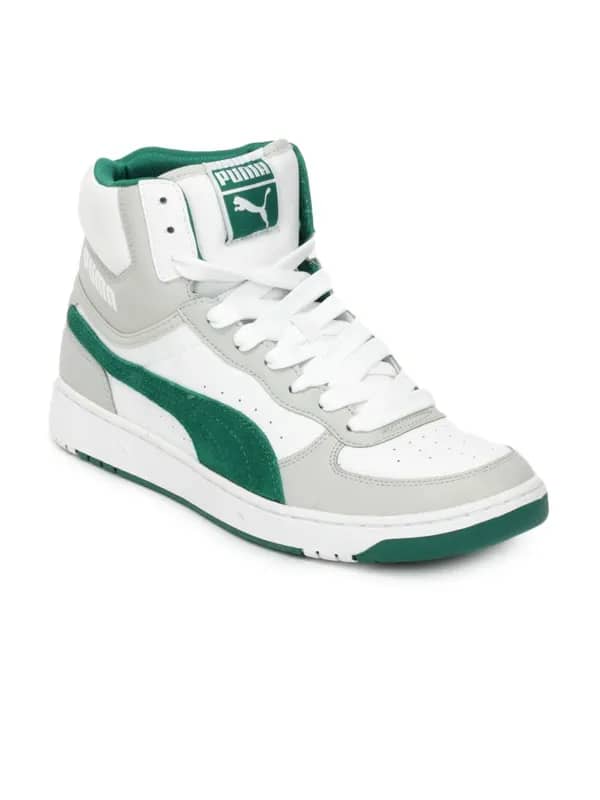 Puma Men White Contest Hi Shoes