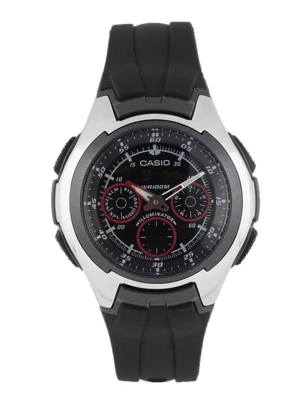 CASIO Youth Combination Men Black Dial Analogue & Digital Watch AD103