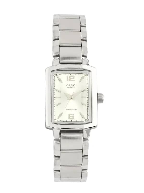 CASIO Enticer Women Silver Analogue Watch LTP-1233D-7ADF SH49