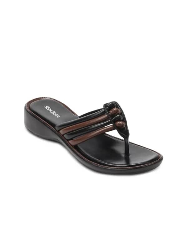 Senorita Women Black Sandals