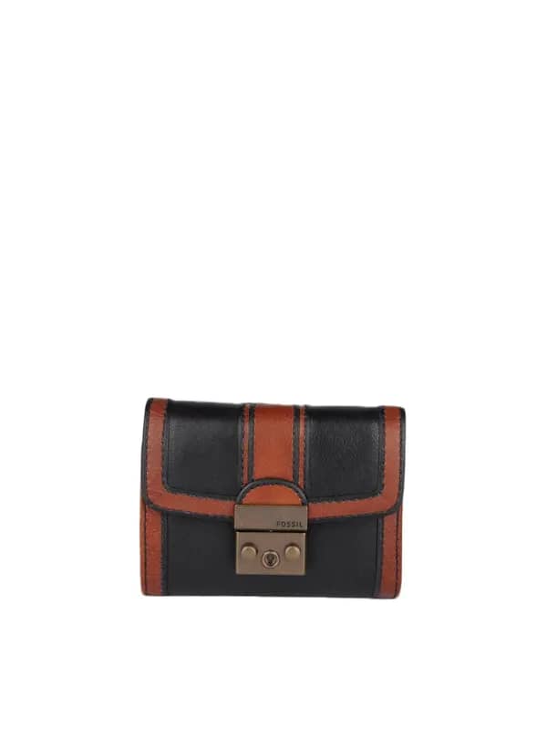 Fossil Women Black Wallet