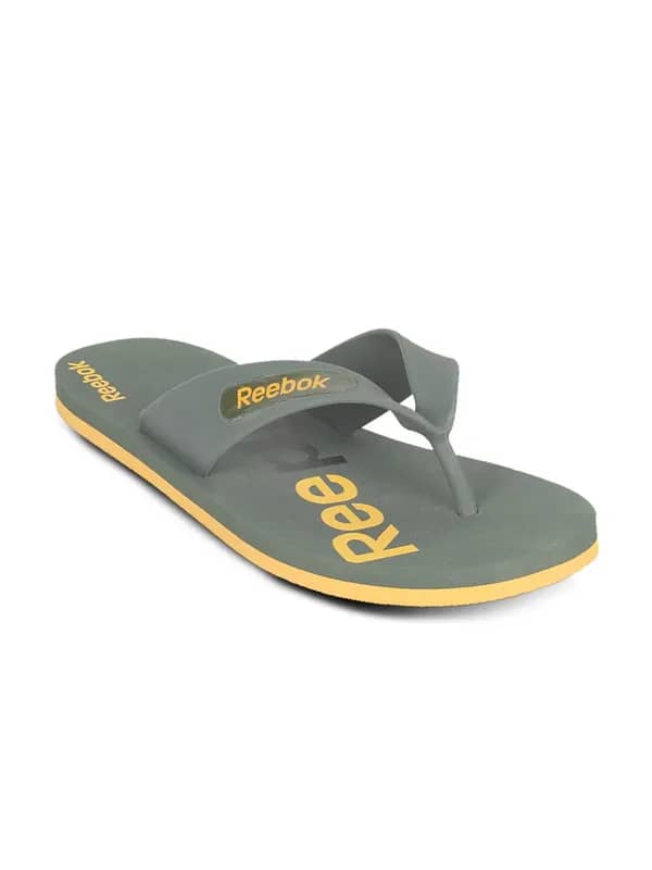 Reebok Men's Hanawi Terra Grey Flip Flop