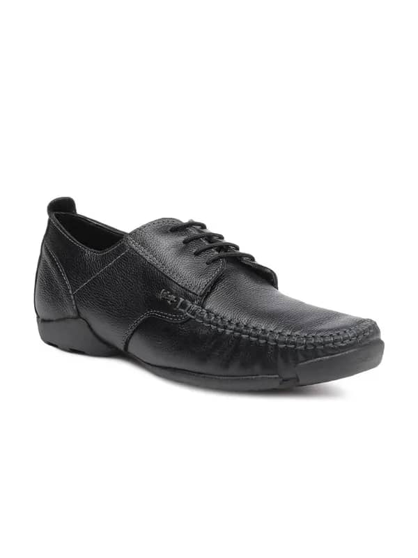 Lee Cooper Men Black Shoes
