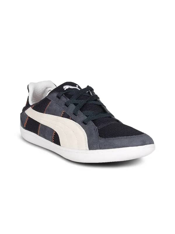 Puma Men's Trim Mesh Navy White Shoe