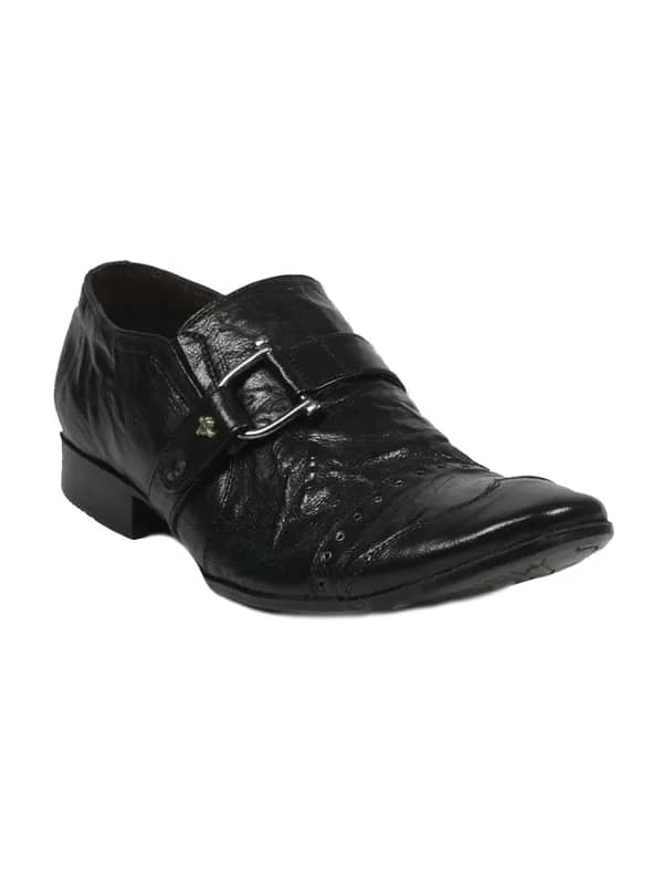 Provogue Men's Formal Black Shoe